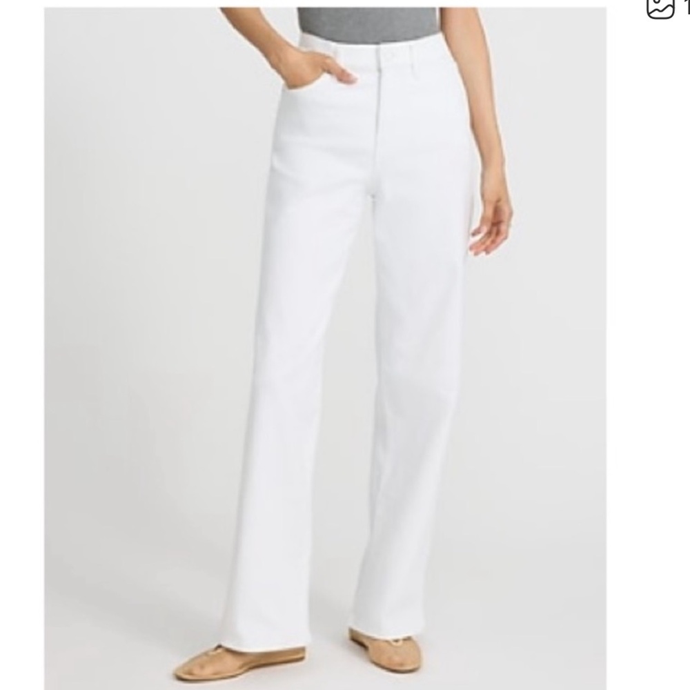 Express White Wide Leg Pants